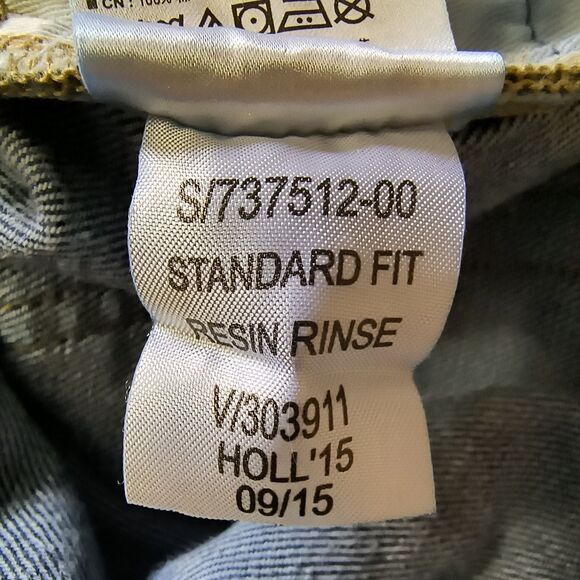 Gap 1969 Jeans Men’s 29x32 Blue Resin Rinse Straight Standard Fit Denim - Picture 7 of 7